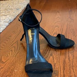 Black heels